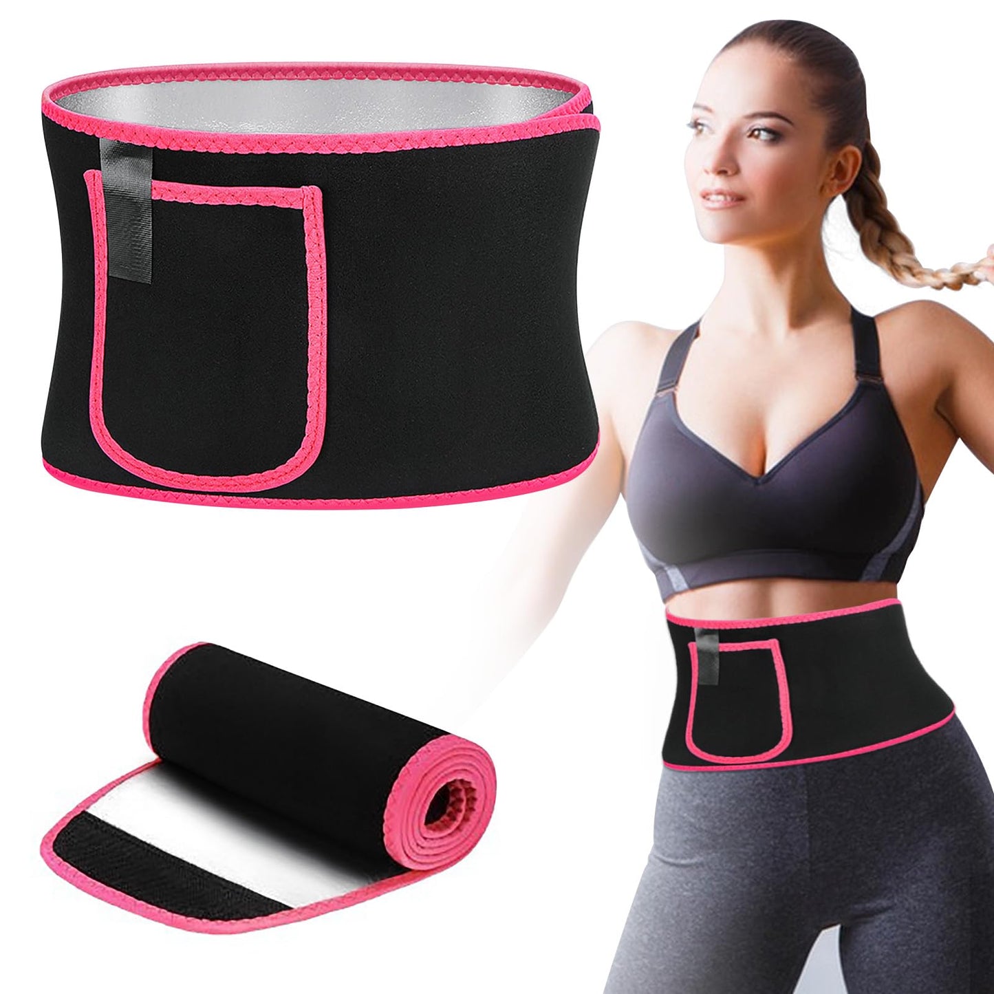 Adjustable Waist Trimmer Belt
