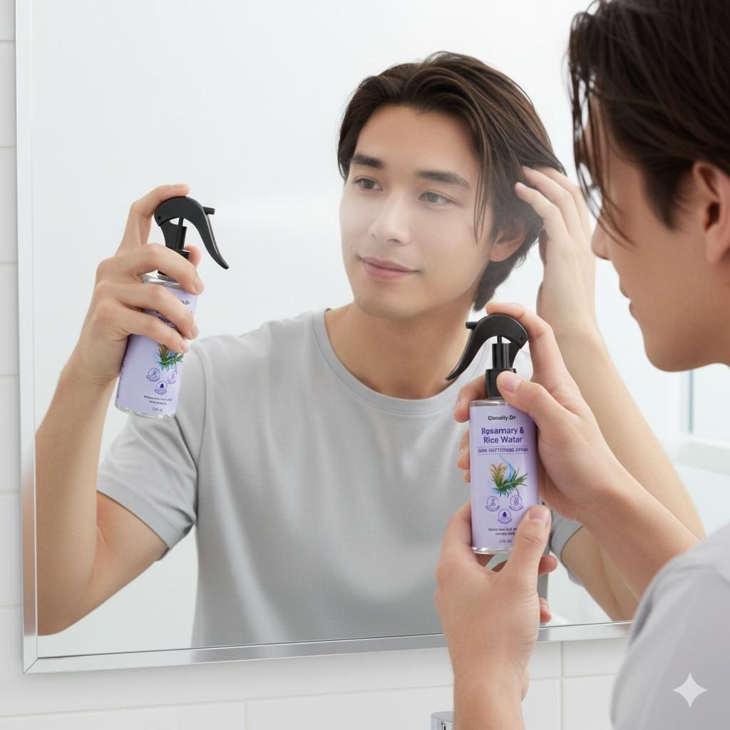 Rosemary & Rice Water Hair Oil (Pack of 3)