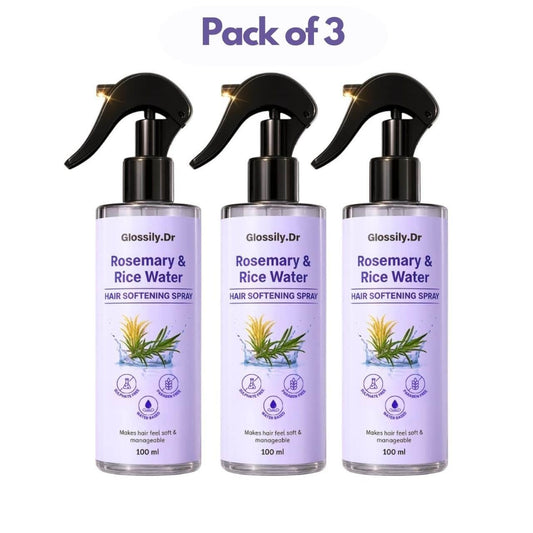 Rosemary & Rice Water Hair Oil (Pack of 3)