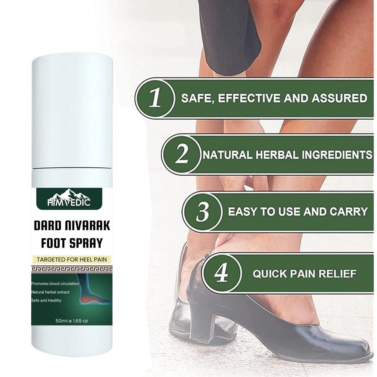 Pain Relieving Foot Spray (Pack of 2)