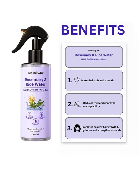 Rosemary & Rice Water Hair Oil (Pack of 3)